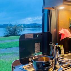 Erhitzen mit Seeblick