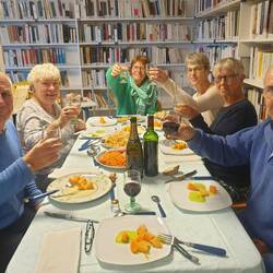 L´équipe, avec Joël (à gauche)