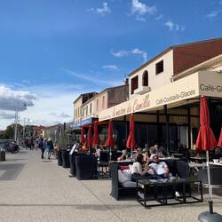 The scene along the Canal