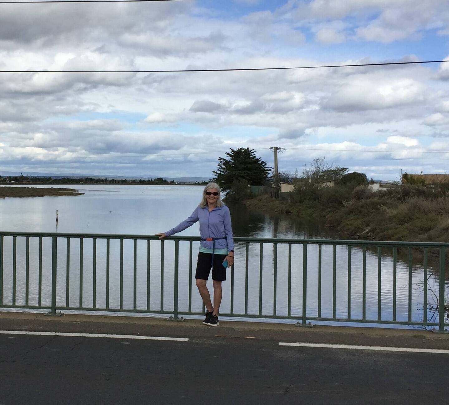 Maïre's bridge where the 240K Canal du Midi joins Étang de Thau