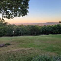 View from Shari's backyard