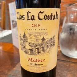 Lovely red for dinner