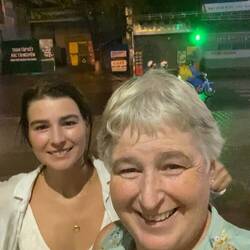 We're a lot more wet than we look here