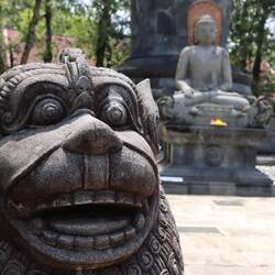 kleiner Buddhistentempel