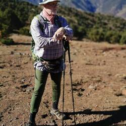 My 1 € shirt from Georgia is perfect for hiking 😎😎😎!