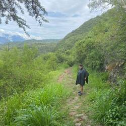 Vi var glade for vores regnslag idag