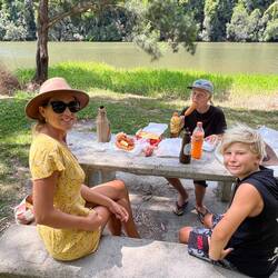 Lunch by the river