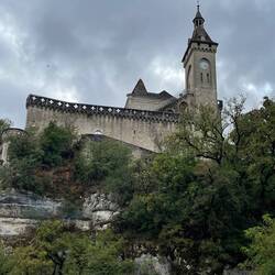 We made it to the top of the ramparts