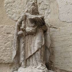 Saint James Figure at San Anton Monestary