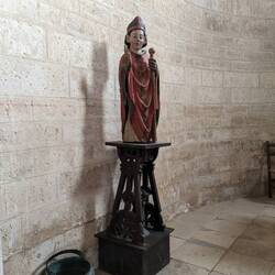 Saint Martin at saint Martin church in Fromista