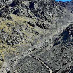 The exhausting path zigzags right over the ridge 🤦‍♂️🤦‍♂️🤦‍♂️!