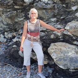 Lavagestein im Hintergrund