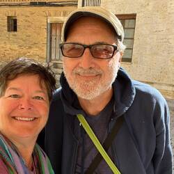 James and I. We likely won't meet again as he may be finished in 3-4 days at Sahágun