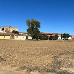 First glimpse of Villalcázar de Sirga