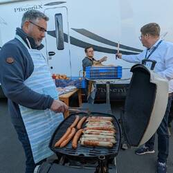 Würstchen vom Grill