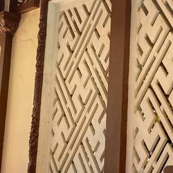 Swastika built into all the decorations