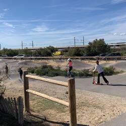 So many great parks for kids- this one just west of Séte