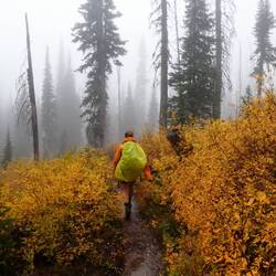 Heading back to the appropriately named Camp Misery