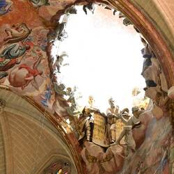 Closeup of the skylight