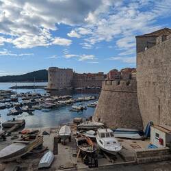 The old port on the east side of old town