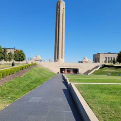 Liberty Tower with WWl museum below