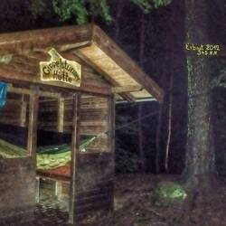 Schlafplatz am Abend (Tag 133)