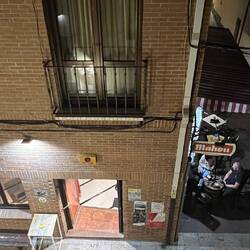 Our "local" - Inéz - frim my window