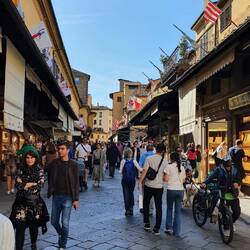 Auf der Vecchibrücke