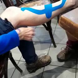 Good job we have a nurse with us