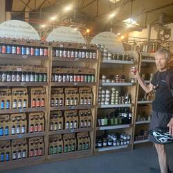 Not only beer but gourmet tapinades