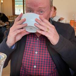 Ian was very willing to partake - it is called chabròl