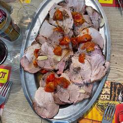 Roast pork - it was delicious