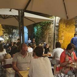 Abends im Restaurant