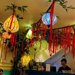 Found a beautiful restsurant in HCMC after a hard trip