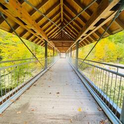 Brücke über den Klamm