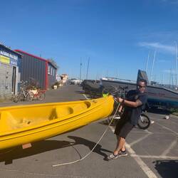 Called a Canadian canoe