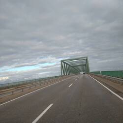 Neue Brücke über den NOK