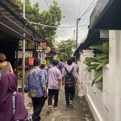 In einer kleinen Gasse