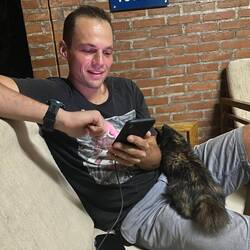 Toby der Katzenflüsterer 🤣