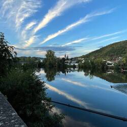 River on the other side of Cahors