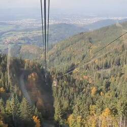 From the top of the Schauinslandbahn