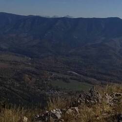 Silhouette and panoramic