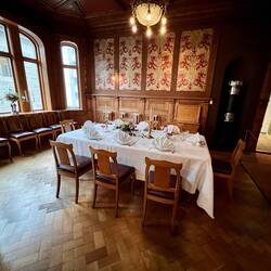 La salle a manger du pharmacien