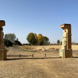 Geographical centre of the French Camino de Santiago