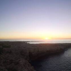 Heute morgen am Leuchtturm