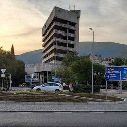 Infamous snipers tower during the war