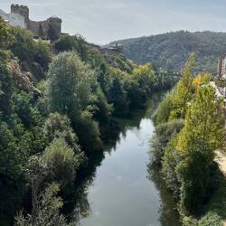 The castle on the hill. This side was easily defensable