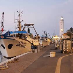 Hafen von Rimini