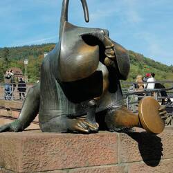 Der Heidelberger Brückenaffe