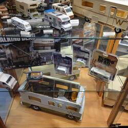 Toy models at visitor center